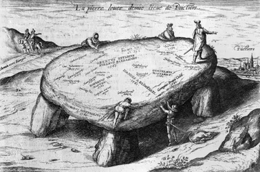 The Lifted Stone, illustration från 